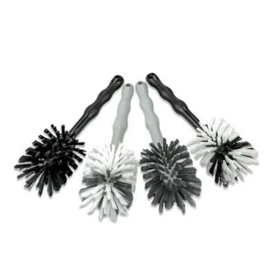 Abbildung von Wundermix Mixtopf Spülbürste für Thermomix (4er Set) Reinigungsbürste Mixtöpfe (z.B. vom &amp; Monsieur Cuisine) Robuste Bürsten mit Nylon Borsten Spülbürsten Set