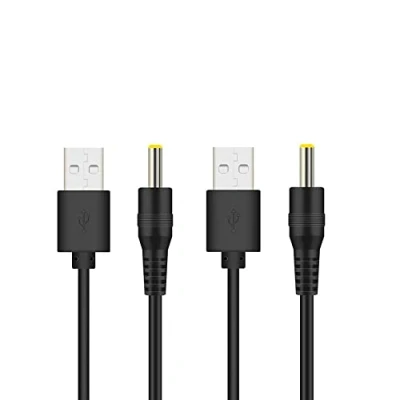 Abbildung von WICAREYO 2M/6.5ft USB Ladekabel für PSP, 2PCS Power Ladegerät Kabel PSP 1000 2000 3000