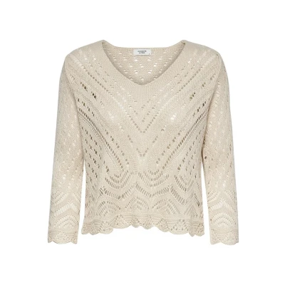 Abbildung von JDY Strickpullover, Damen, Größe: XS, Tapioca
