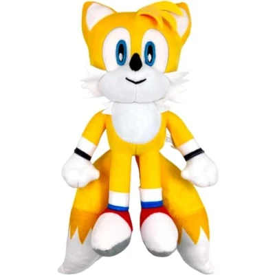 Abbildung von Sonic The Hedgehog Plüschfigur Original Lizenz 31,4&quot;/ 80 cm und Rainbow Modelle 28 30cm (7 Edition zur Auswahl) (Sonic Tails Klassik Edition)