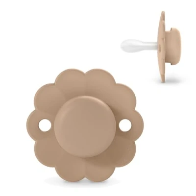 Abbildung von Suavinex, Schnuller für Babys 0/6 Monate, Runder mit physiologischem Silikonsauger SX Pro, Symmetrisch, Superweich und Flexibel, respektiert die orale Entwicklung, Neugeborene, Wonder Cork