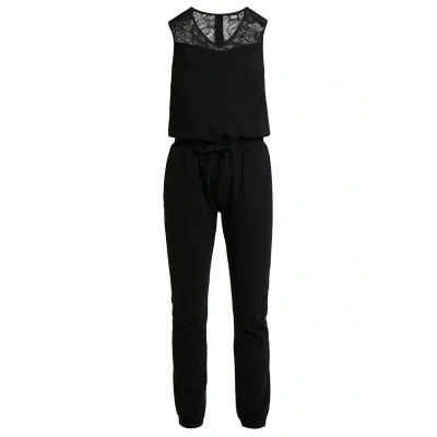 Abbildung von Urban Classics Ladies Block Jumpsuit, Damen, Größe: XXL, Black