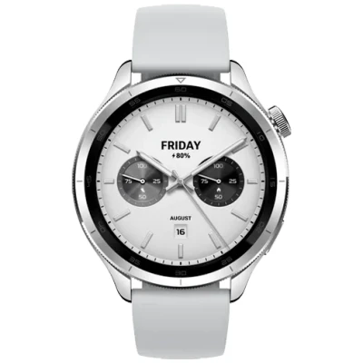Abbildung von Xiaomi Watch S4 Silver 1.43&quot; AMOLED, 2200 Nits, 15 Tage Akku, 5ATM Wasserfest, Herzfrequenz &amp; SPO₂ Sensor, Bluetooth 5.3, Aluminiumgehäuse