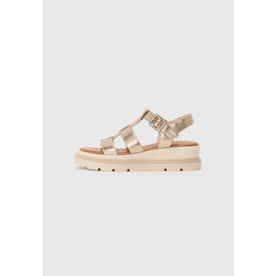 Abbildung von Tamaris Keilsandalette, Damen, Größe: 41, Bronce Schuhe