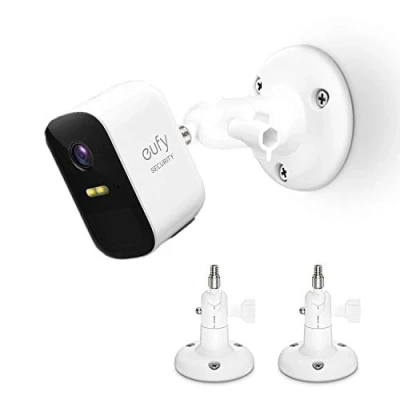 Abbildung von HOLACA Verstellbare Wandhalterung, kompatibel mit Eufycam 1/2/2C/2C Pro/3/3C/E, Arlo, und Anderen kompatiblen Modellen, 6,35 mm (1/4 Zoll) Schraube, Wandhalterungen