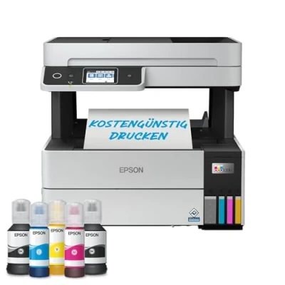 Abbildung von Epson EcoTank ET 5170 DIN A4 Multifunktions WLAN Tintentankdrucker mit Fax