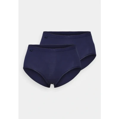 Abbildung von Sloggi Basic MIDI 2 PACK Slip, Damen, Größe: 38, True navy