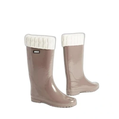 Abbildung von Aigle Damen Eliosa Winter Gummistiefel, Braun Chestnut Brown, 39 EU