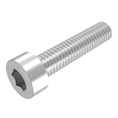 Abbildung von SECCARO Zylinderschraube M8 x 35 mm, Edelstahl V2A VA A2, DIN 912 / ISO 4762, Innensechskant, Vollgewinde, 20 Stück