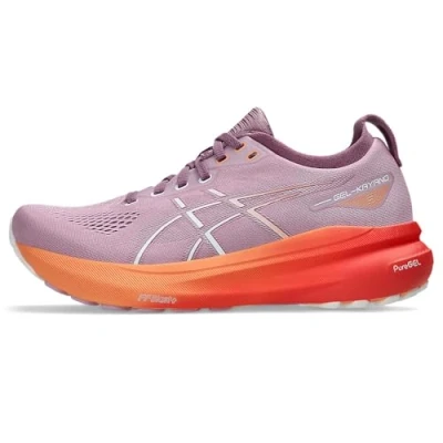 Abbildung von Asics Gelkayano 31 Laufschuh Straße, Damen, Größe: 37.5, Lilac/orange Schuhe