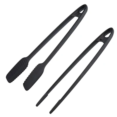Abbildung von Westmark Brat /Servierpinzette und Grillzange, Set 2 tlg., Kunststoff, Länge: 29 33 cm, Schwarz, 286922E7