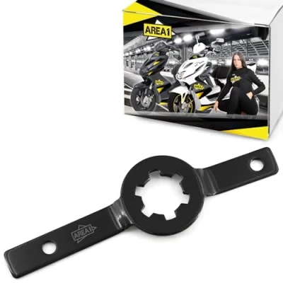 Abbildung von Area1 Variomatik Blockier /Haltewerkzeug für Roller mit 50ccm China 2 Takt Motor. Kompatibel Explorer Race GT AGM Union Luxxon Rivero Tauris Sprint Mawi