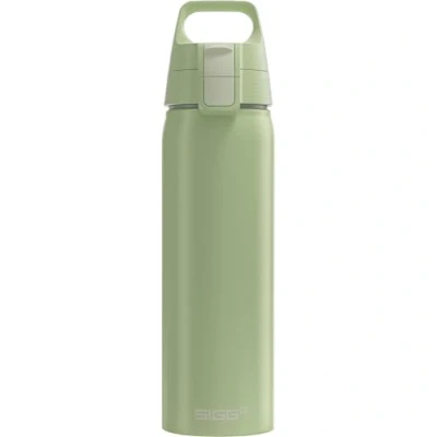 Abbildung von SIGG Alu Trinkflasche WMB Pathfinder Klimaneutral Zertifiziert Für Kohlensäurehaltige Getränke Geeignet Auslaufsicher Federleicht BPA frei Outdoor Eco Green 0.75 L