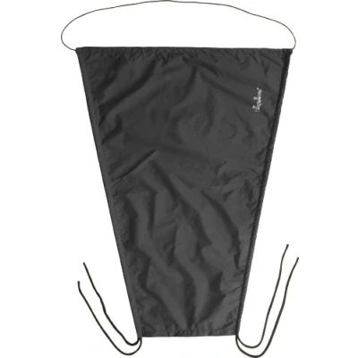 Abbildung von Playshoes Unisex Sonnensegel mit UV Schutz 448850, 20 Schwarz, 75 x 55 cm