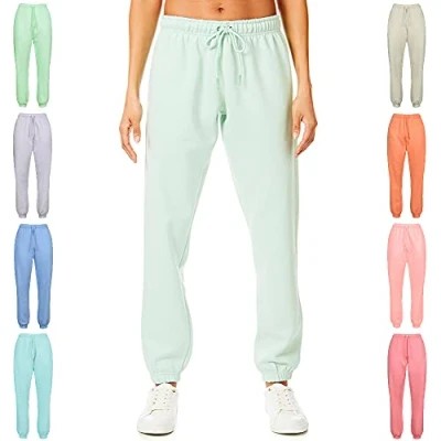 Abbildung von Light &amp; Shade Damen Soft Touch Loungewear Jogginghose Jogger, Nebelhafte Jade, L