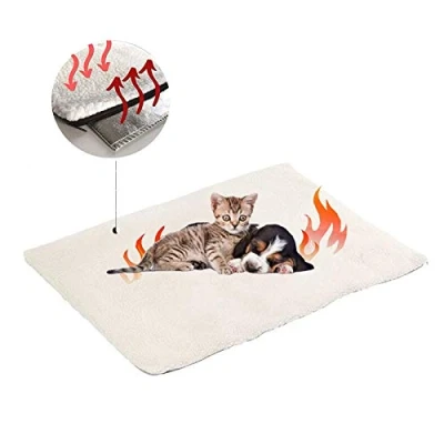 Abbildung von Milai Selbstheizende Decke für Katzen &amp; Hunde,Wärmedecke und Hunde,Umweltfreundliche Wärmematte,Heizmatte,Katzendecke,60x45 cm