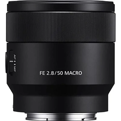 Abbildung von Sony SEL 50M28 Makro Objektiv (Festbrennweite, 50 mm, F2.8, Vollformat, geeignet für A6700, A6600, A6400, A6100, ZVE10, E Mount) schwarz