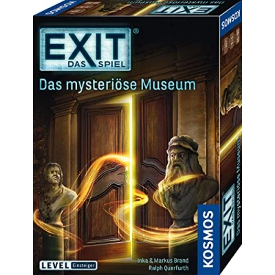 Abbildung von KOSMOS 694227 EXIT Das Spiel mysteriöse Museum, Level: Einsteiger, Escape Room Spiel, Game für 1 bis 4 Spieler ab 10 Jahre, EIN einmaliges Gesellschaftsspiel