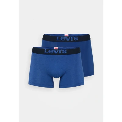 Abbildung von Levi&#039;s Optical Illusion Brief 2 PACK Panties, Herren, Größe: XXL, Dark blue