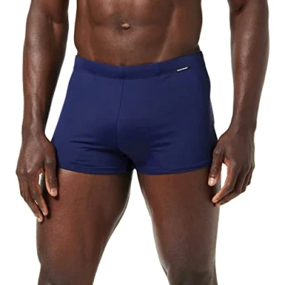 Abbildung von Bruno Banani Herren Short Wave Line 2.0 Badehose, Blau (Marine 010), Large (Herstellergröße: L)