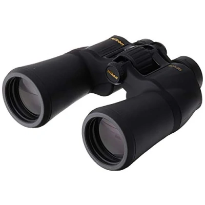 Abbildung von Nikon Aculon A211 12x50 Fernglas (12 fach, 50mm Frontlinsendurchmesser) schwarz