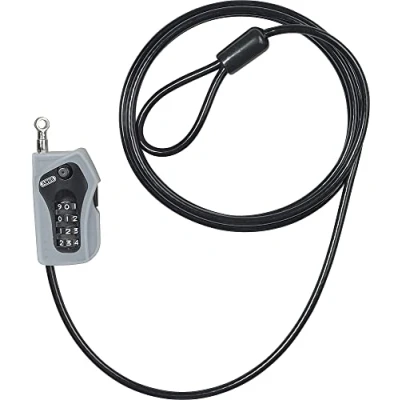 Abbildung von ABUS 52523 Kabelschloss, Schwarz, 200 cm