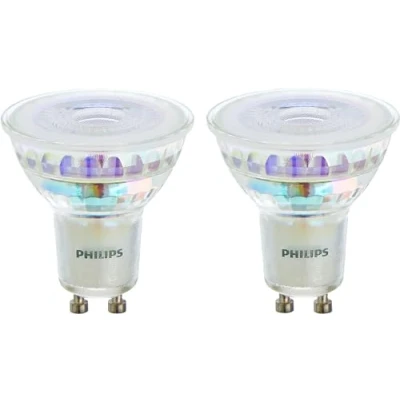 Abbildung von Philips LED Classic GU10 Lampe, 50 W, Reflektor, warmweiß, Nicht Dimmbar