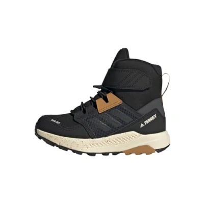 Abbildung von adidas Performance Terrex Trailmaker Unisex Hikingschuh für Kinder, Größe: 34, Core black/grey six/mesa Textil/synthetik