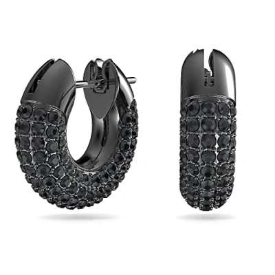 Abbildung von Swarovski Dextera PAVÉ Ohrringe, Damen, Größe: One Size, Black