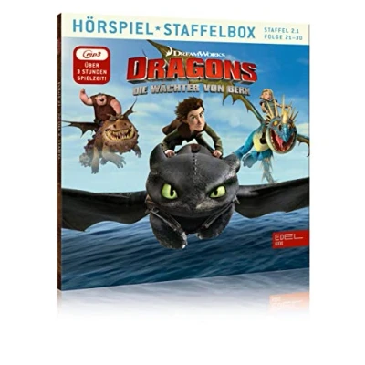 Abbildung von Dragons Die Wächter von Berk mp3 Staffelbox 2.1 (Folgen 21 30) Das Original Hörspiel zur TV Serie