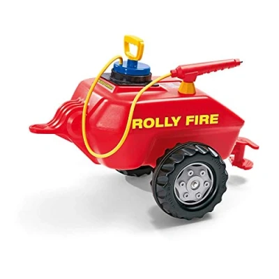 Abbildung von Rolly Toys 122967 rollyVacumax Fire (für Kinder von 3 bis 10 Jahren, Fassanhänger, Pumpe mit Spritze, Befüllung max. 15 Liter), Rot