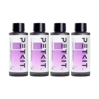 Abbildung von PETKIT Pura X Max 2 Selbstreinigende Katzentoilette Geruchsentferner Nachfüllflüssigkeit (4 Flaschen)