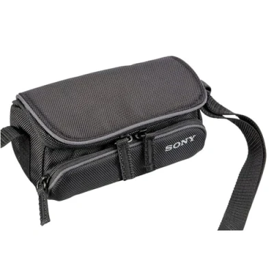 Abbildung von Sony LCS U5 Camcordertasche Nylon für Handycam DCR SX22, HDR CX220, CX240, CX280, CX320, CX405, CX410, CX440, PJ410, PJ440