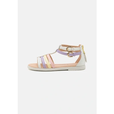 Abbildung von Geox J Karly Girl Sandal, White/Lilac, 33 EU