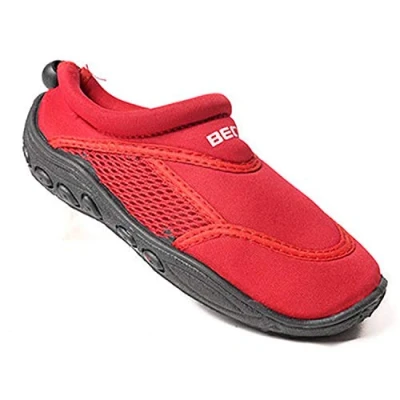 Abbildung von BECO Badeschuhe / Surfschuhe für Kinder rot 35
