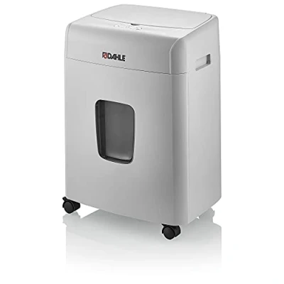 Abbildung von Dahle ShredMATIC 90 Aktenvernichter Autofeed (90 Blatt, P 4, Partikelschnitt, öl und wartungsfrei, Automatischer Papiereinzug) lichtgrau/staubgrau