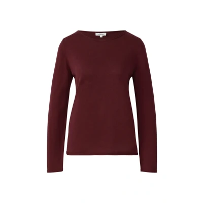 Abbildung von s.Oliver Strickpullover, Damen, Größe: 34, Bordeaux