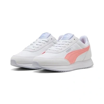 Abbildung von PUMA Unisex R78 LIGHTWIND Sneaker, WARM White PINK Fruit COOL Weather, 41 EU