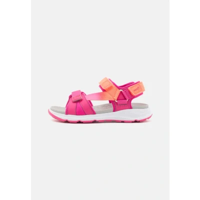 Abbildung von Superfit Criss Cross Riemensandalette für Kinder, Größe: 42, Pink/orange Schuhe