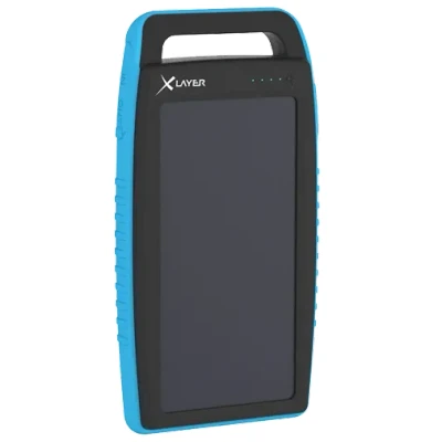 Abbildung von XLayer Solar Powerbank 15.000mAh Schwarz