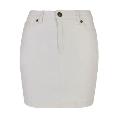 Abbildung von Urban Classics Bleistiftrock, Damen, Größe: 28x28, Offwhite raw
