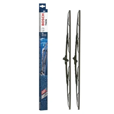 Abbildung von Bosch 3397118320, Scheibenwischer Twin 650, Länge: 650mm/650mm Set für Frontscheibe