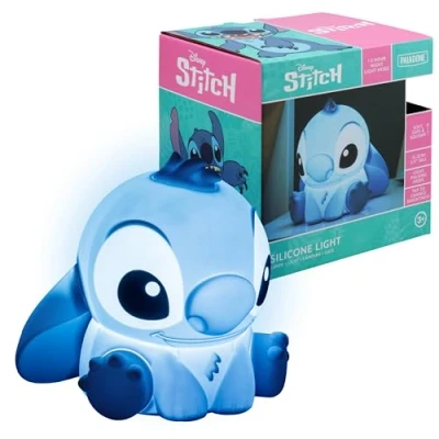 Abbildung von Paladone Stitch Squishy Lampe Offiziell lizenzierte freistehende Schreibtischlampe von Disney, Merchandise für Jungen und Mädchen, Nachtlicht Geschenkzubehör Spielzimmer Schlafzimmer