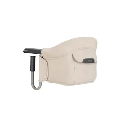 Abbildung von Inglesina Fast, Klappbarer Tischsitz, Beige (Desert Beige), Leicht zu Transportieren, Waschbar, Sichere Befestigung, Bis 15 kg, 35 x 27 42 cm