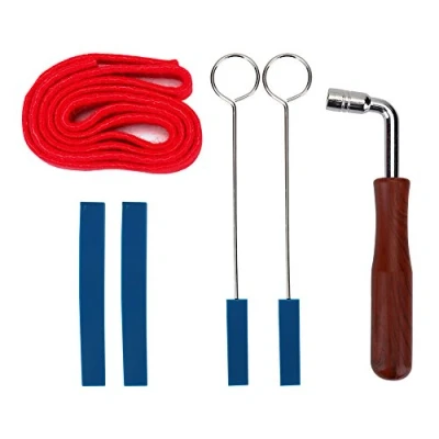 Abbildung von klavierschlüssel,Piano Tuning Kit Tools Klavier Set, Professionelle Stimmung Hammer Wrench Lever Dämpfer Werkzeuge Temperament Strip Diy Befestigungs Set