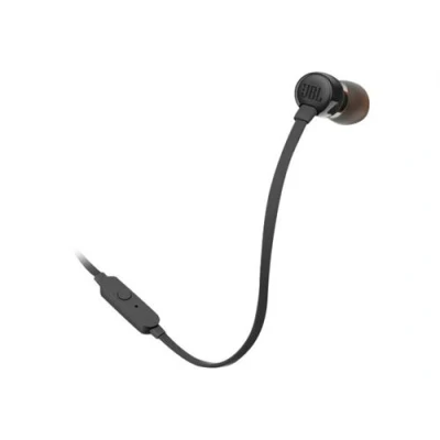 Abbildung von JBL Tune 160 Kopfhörer und Mikrofon, Binaural, Schwarz, Mikrofone (kabelgebunden, Kopfhörer, In Ear, 20 20.000 Hz, schwarz)