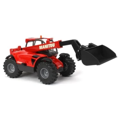 Abbildung von siku 3067, Manitou Teleskoplader, 1:32, Metall/Kunststoff, Rot, Beweglicher Ladearm