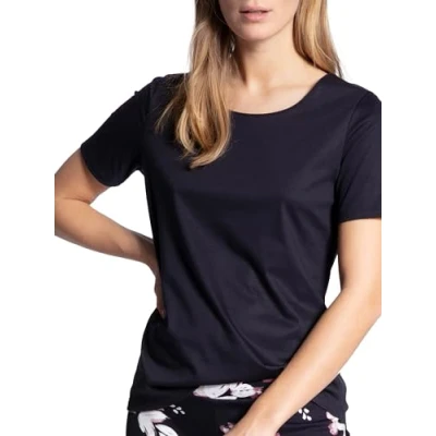 Abbildung von Calida Favourites Dreams Damen Nachtwäsche Shirt, Damen, Größe: 32/34, Dark lapis blue
