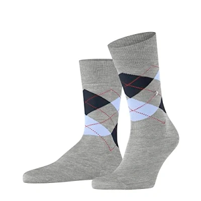 Abbildung von Burlington Manchester Socken Blickdicht Baumwolle (Bio)