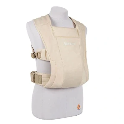 Abbildung von Ergobaby Babytrage für Neugeborene ab Geburt Extra Weich, Embrace Bauchtrage Baby Tragetasche Ergonomisch, Cream, 1 Stück (1er Pack)